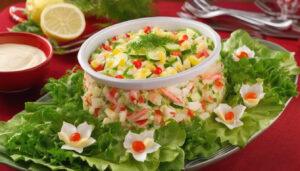 Салат из курицы на праздничный стол