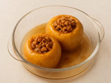 Быстрый десерт из яблок