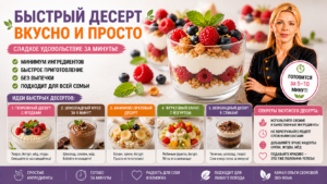 Быстрый десерт вкусно и просто | Бананы как основа