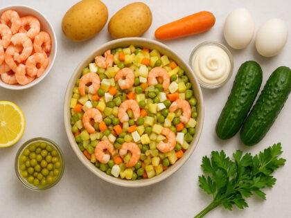 Лучшие новогодние салаты