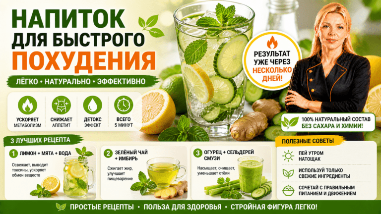 Напиток для быстрого похудения | Для восстановления