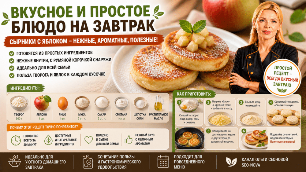 Вкусное и простое блюдо на завтрак | Быстро и легко