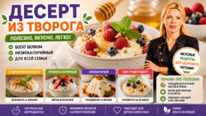 Десерт из творога | Вкусно и быстро