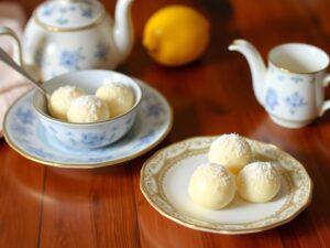 Рецепт: творожно-лимонные шарики