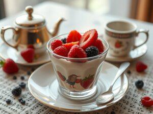 Лёгкий десерт к чаю