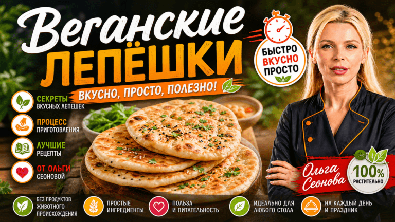 Веганские лепёшки | Лучшие варианты готовки дома