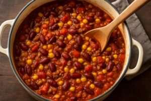 Веганский чили с какао и паприкой: глубокий вкус без остроты